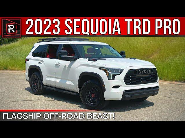 The 2023 Toyota Sequoia TRD Pro Carries The Torch As A Flagship Off-Road Ready SUV