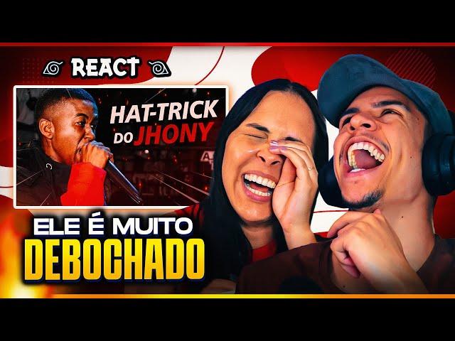 REI DO TANK ou REI DA ALDEIA? | MELHORES RIMAS DO MC JHONY | [Casal Jounin React] 