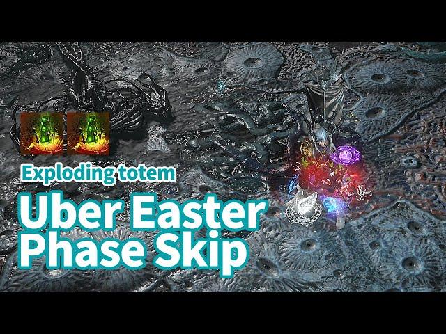 [POE 3.21] PF Exploding Totem Trap (Poison) The Uber Easter Phase skip