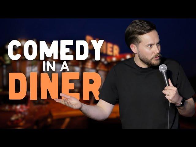 Comedy in a Diner | Zoltan Kaszas | Stand-Up Comedy