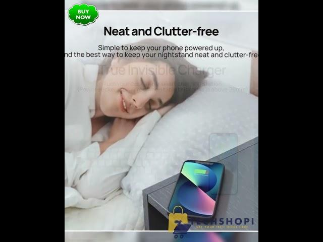 Invisible Wireless Charger for iPhone - Under Table QI Charger