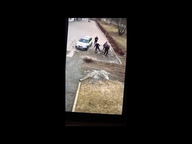 бабораб vs. не бабораб police women arresting in Europe