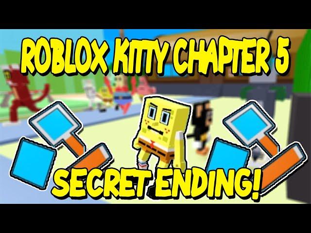 HOW TO GET NEW CHAPTER 5 SECRET ENDING IN ROBLOX KITTY UPDATE!