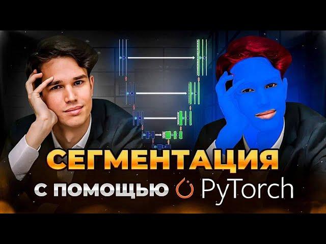 Обучение семантической сегментации Unet в PyTorch