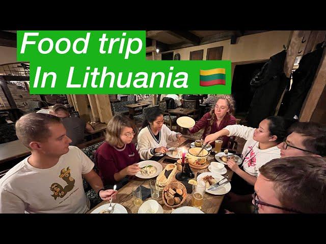 Lithuania Food Tripping  Skanaus!