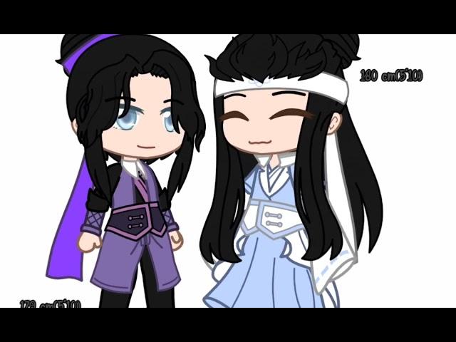 Height difference (Gacha meme/Trend) Mdzs/Mo da zu shi Xicheng ORIGINAL!!!!