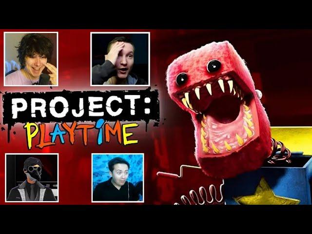 Реакция Летсплейщиков на Нового Монстра в Трейлере Project: Playtime