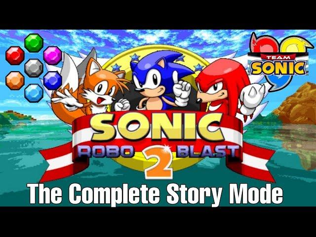 Sonic Robo Blast 2 - Complete Story Playthrough as Team Sonic (All Chaos Emeralds, 1080p/60fps)