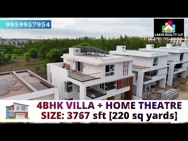 Gated Community Best Villa for Sale in Hyderabad. Independent House for Sale in Hyderabad.