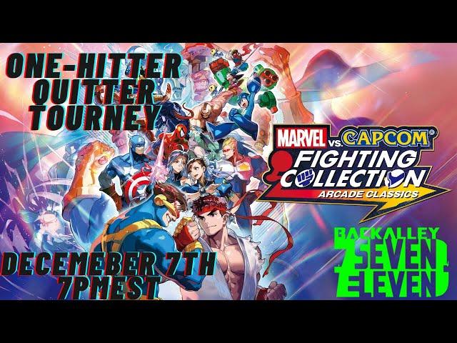 Marvel vs Capcom 1 One-Hitter Quitter MvC Fighting Collection Tourney