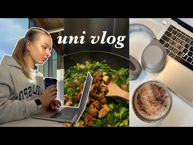 productive uni diaries | 48 hour exam, my current go-to recipes & pilates‍️ ad