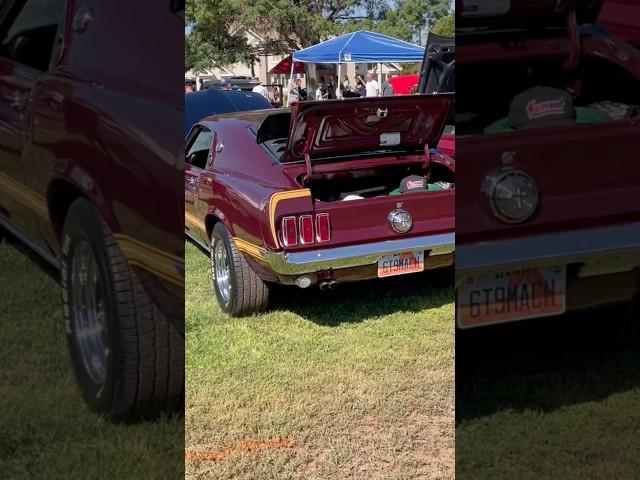 1969 mustang Mach 1