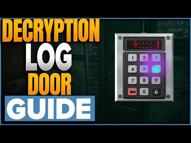 How To Solve Decryption Log Door Puzzle In COD Black Ops 6 Campaign