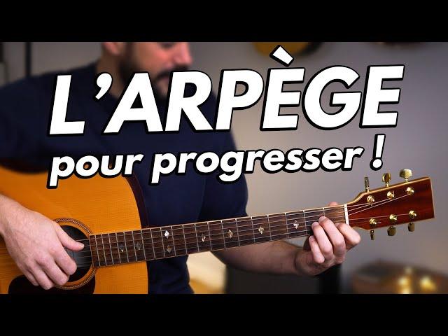 Un super ARPÈGE dans ENSEMBLE d'Aliocha Schneider (tuto guitare débutant)