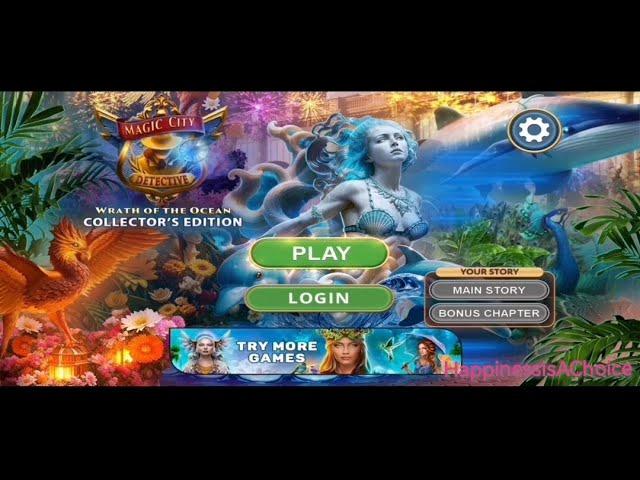 Magic City Detective 4: WRATH OF THE OCEAN Collector's Edition Walkthrough