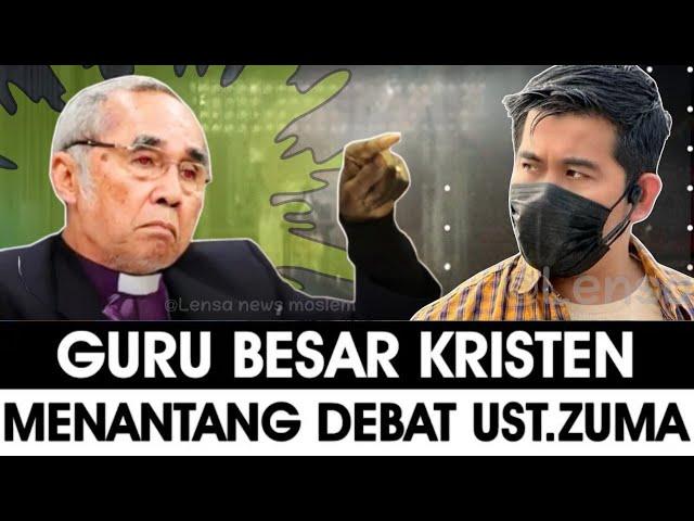 GEGHERRRR‼️GURU BESAR KRISTEN MENANTANG BANG ZUMA DEBAT