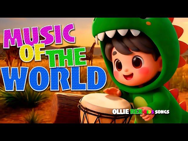 Music Around the World! | Fun Kids Song | Global Instruments & Sounds for Kids