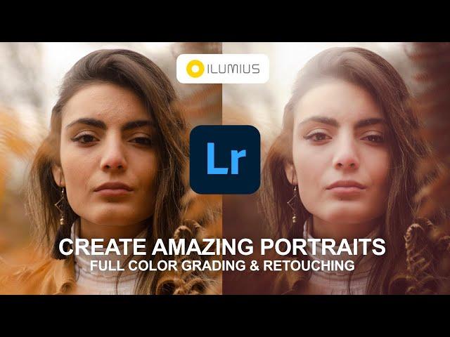 AMAZING full portrait edit with Lightroom, start to finish