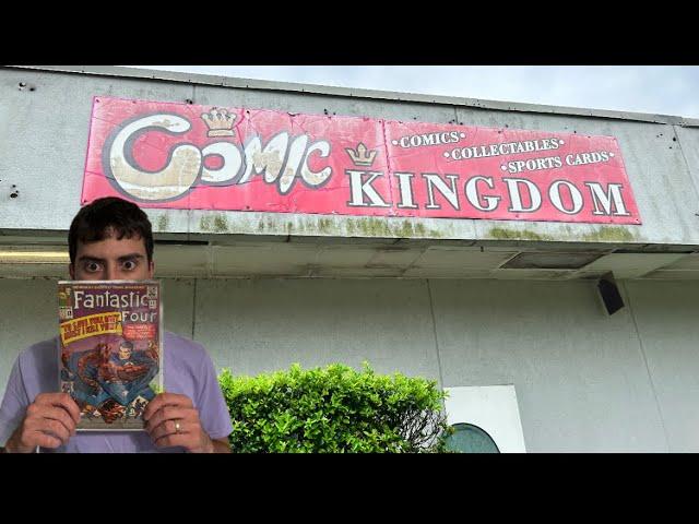 COMIC BOOK HUNTING AT COMIC KINGDOM