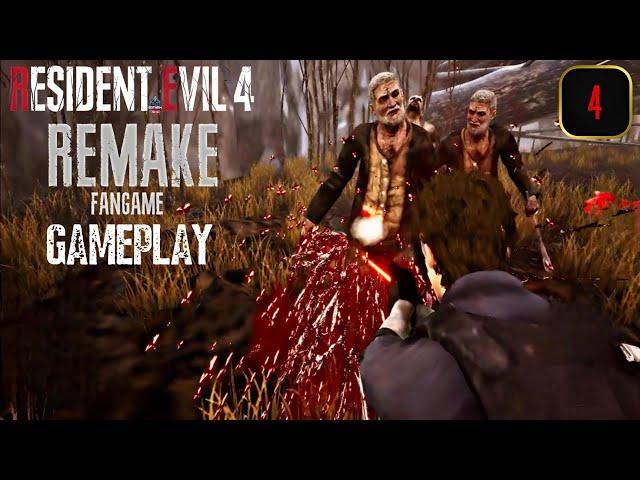 Resident Evil 4 Remake Fan Made Gameplay