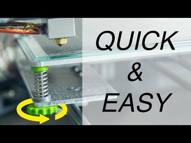 3D printer bed levelning - Explained