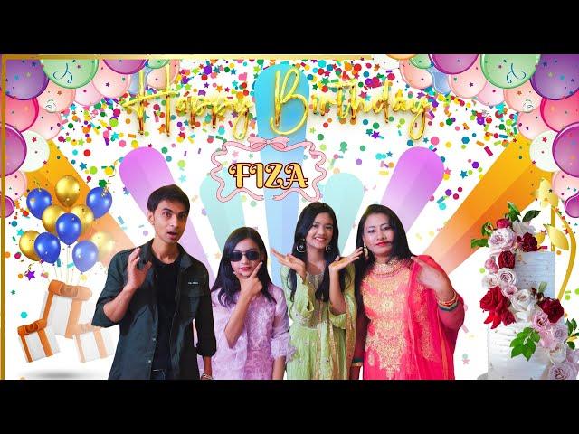 Happy birthday by fiza #vlogs #birthday #2024 #Nirob Khan Vlog's