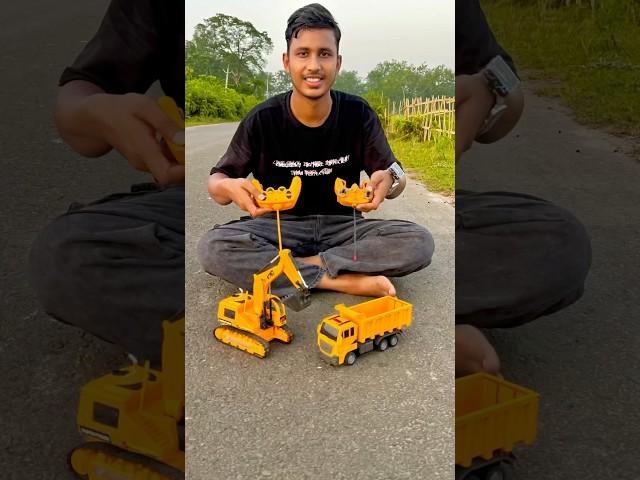 Remote control JCB aur Dumper Truck load