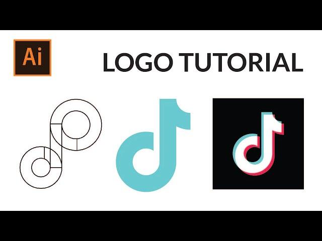 TikTok Logo - Adobe Illustrator Tutorial