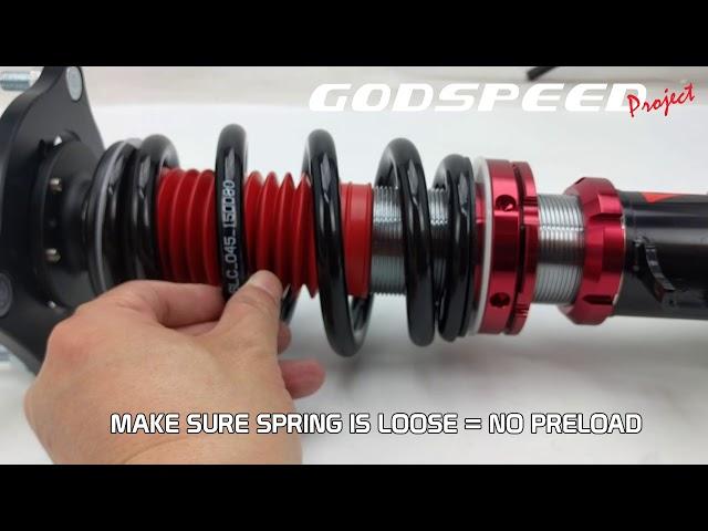 Godspeed Coilover Setting Preload Tutorial