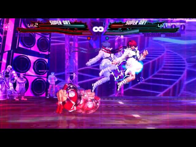 MUGEN : Athena X vs Inazuma Shermie