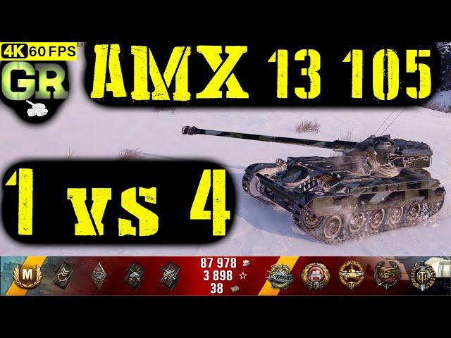 World of Tanks AMX 13 105 Replay - 6 Kills 7.1K DMG(Patch 1.4.1)