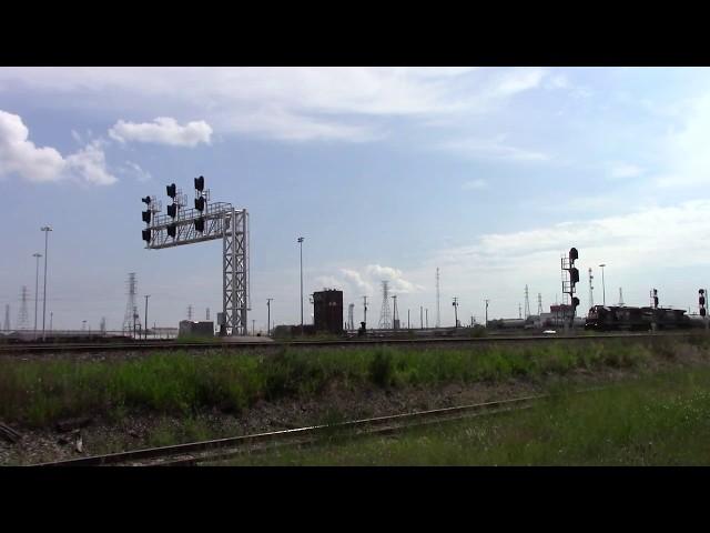 Westbound NS freight at CP 497 in Gary, IN