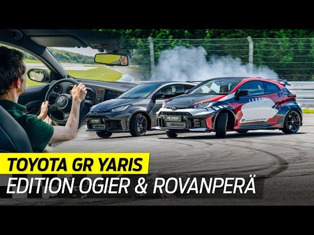 Les Toyota GR Yaris édition Ogier & Rovanpera sur circuit !