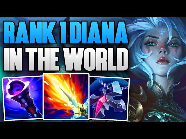 BEST DIANA IN THE WORLD AMAZING MID GAMEPLAY! | CHALLENGER DIANA MID GAMEPLAY | Patch 14.7 S14