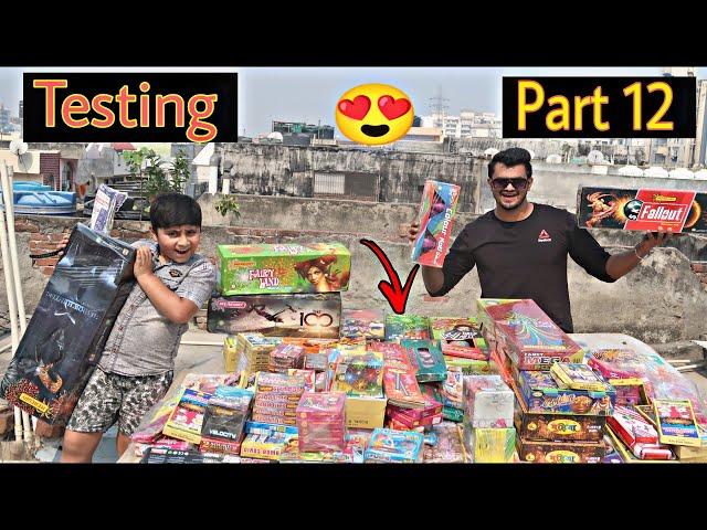 Testing All Different types of Crackers | Unique Crackers Testing | Latest Stash 2021 