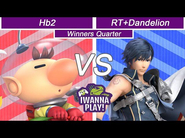 Smash For All - Hb2 (Olimar) Vs RT+ Dandelion (Chrom) - Winners Quarter