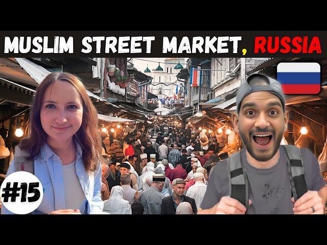  Muslim Street Market in Kazan, Russia | Halal Food & Local Culture