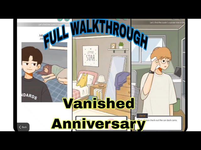 Vanished Anniversary ALL Chapters Full Game Walkthrough