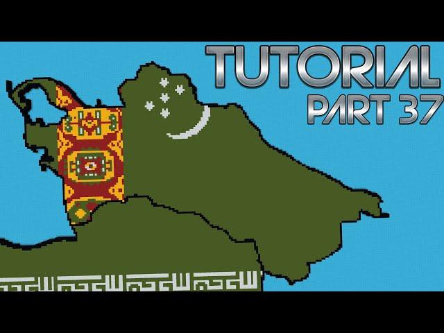 Turkmenistan - World Flag Map Tutorial [Part 37] [Minecraft]