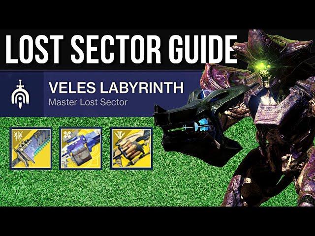 1280 Veles Labyrinth: Easy Solo Master Lost Sector Guide (Hunter, Titan, Warlock) / Destiny 2