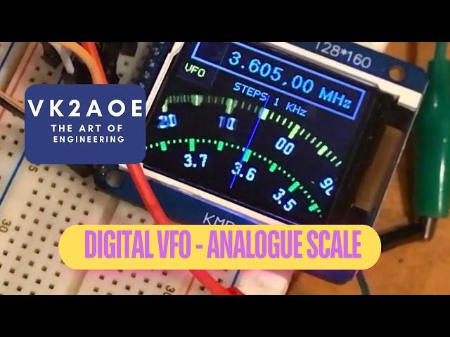 NOT a DDS HAM VFO with analogue dial