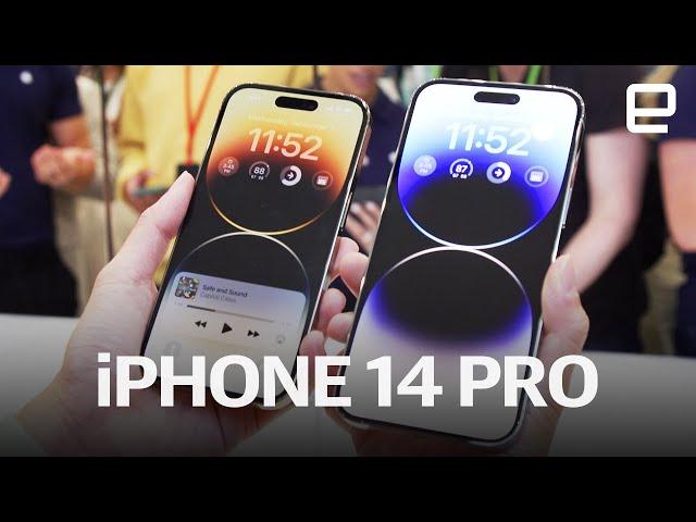 iPhone 14 Pro and Pro Max hands-on: Introducing "Dynamic Island"