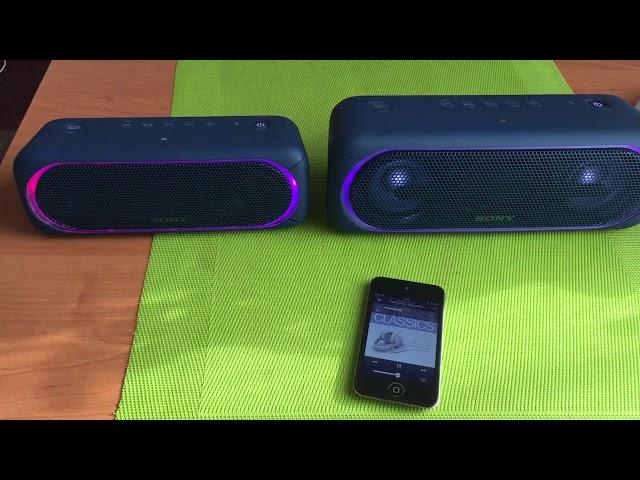 Мини тест Sony SRS-XB30 vs Sony SRS-XB40. Ссылки на все характеристики в описании:)