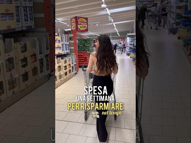 Spesa equilibrata da Lidl!￼ -di 100€ al mesePer #risparmiare nel tempo #risparmio #spesalidl