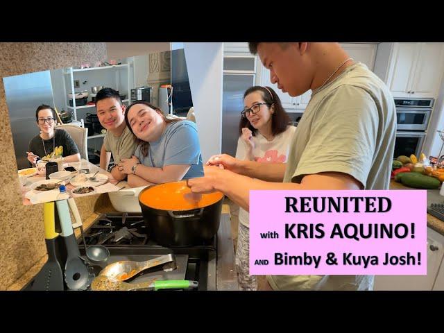 REUNITED with Kris Aquino! And Bimby & Josh! | Darla Sauler