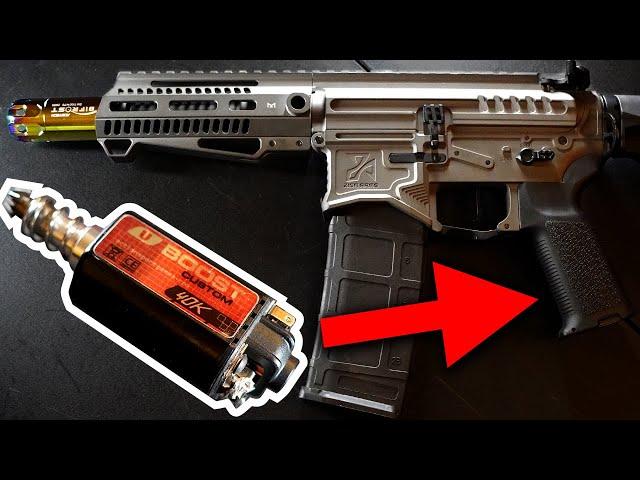 Shoot Cheaters Faster! Easy Airsoft AEG Motor Upgrade & Airsoft Gameplay