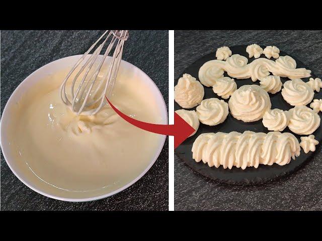 stable SOUR cream Frosting made of low-fat sour cream without  butter and starch!