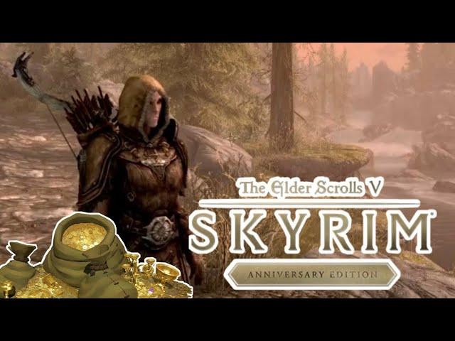 САМЫЙ ЛЁГКИЙ СПОСОБ ЗАРАБОТАТЬ ДЕНЬГИ В Skyrim Anniversary Edition