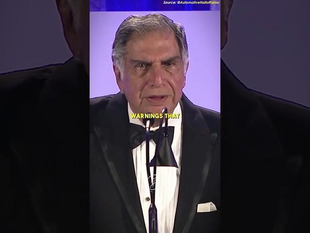 Impossible is not in the blood  | Ratan Tata