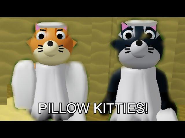 HOW TO GET "THE PILLOW KITTIES" BADGE + MORPH/SKIN IN PIGGY RP CUSTOMS ROLEPLAY! - Roblox